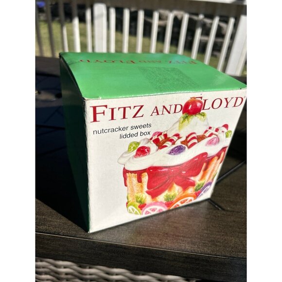 Fitz and Floyd holiday nutcracker suite lid and box NEW vintage deadstock 2003 - Picture 4 of 4